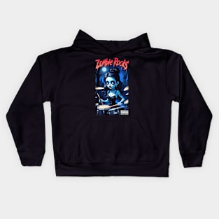 Zombie Rocks 02 Kids Hoodie